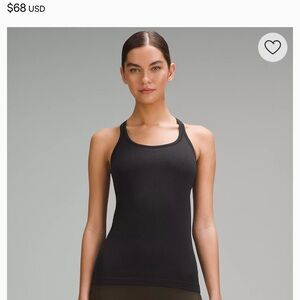 Lululemon Athletica Pink Tank Top